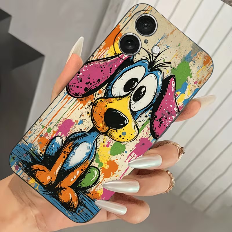 Graffiti Colored Puppy TPU Pho - огляд і ціна Apple Iphone 15