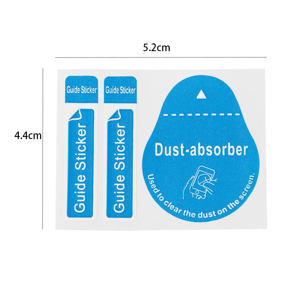 PC Tempered Glass Guide Sticke - огляд і ціна Dust Removal Sticker