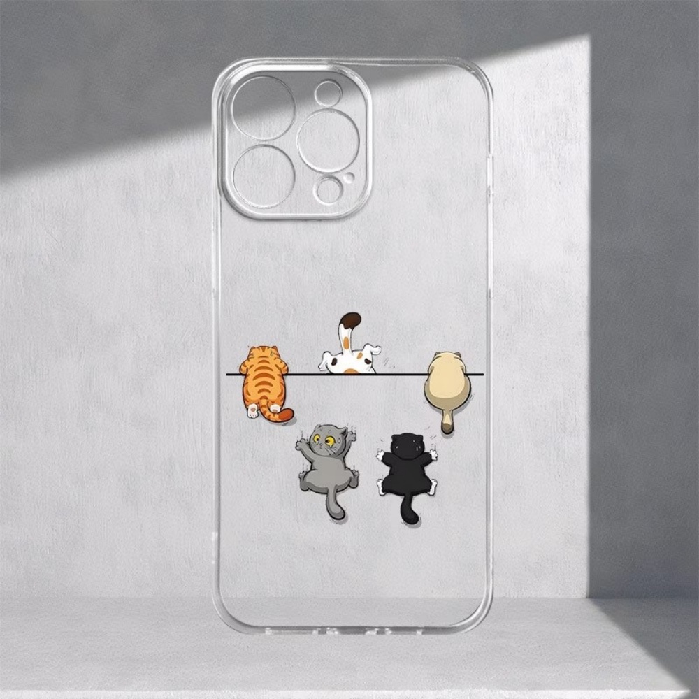 Five Cute Cat Pattern Phone Ca - огляд і ціна Apple Iphone 15