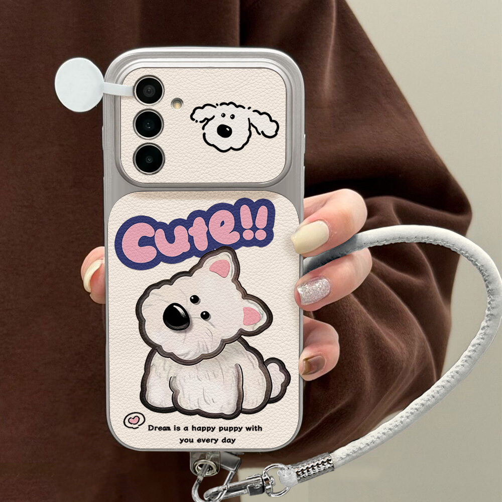 Cute Cartoon Dog Lanyard Phone - огляд і ціна Camera Lens Protector