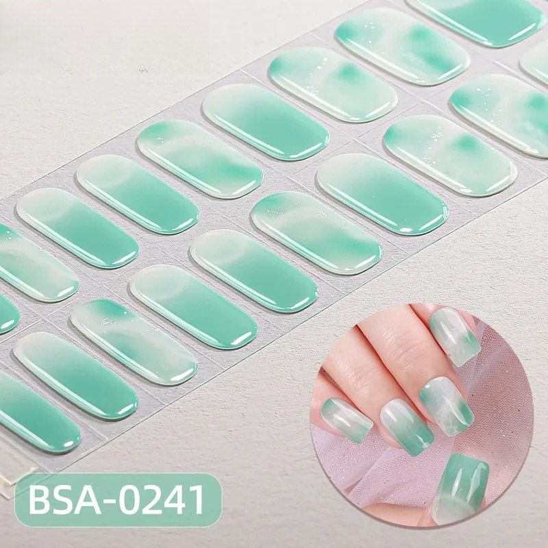 No UV Lamp Semi Cured Gel Nail - огляд і ціна Full Cover Adhesive
