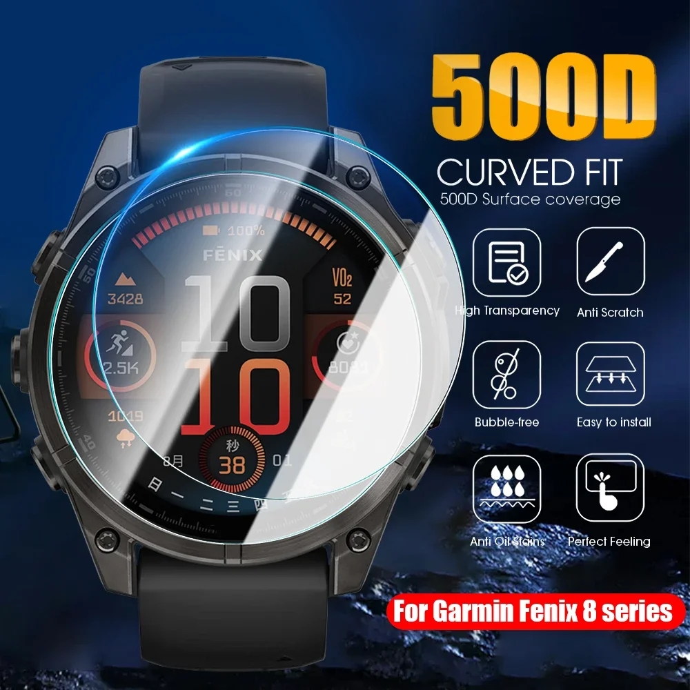 1/5pcs 9H HD Tempered Glass fo - огляд і ціна Smartwatch Screen Film
