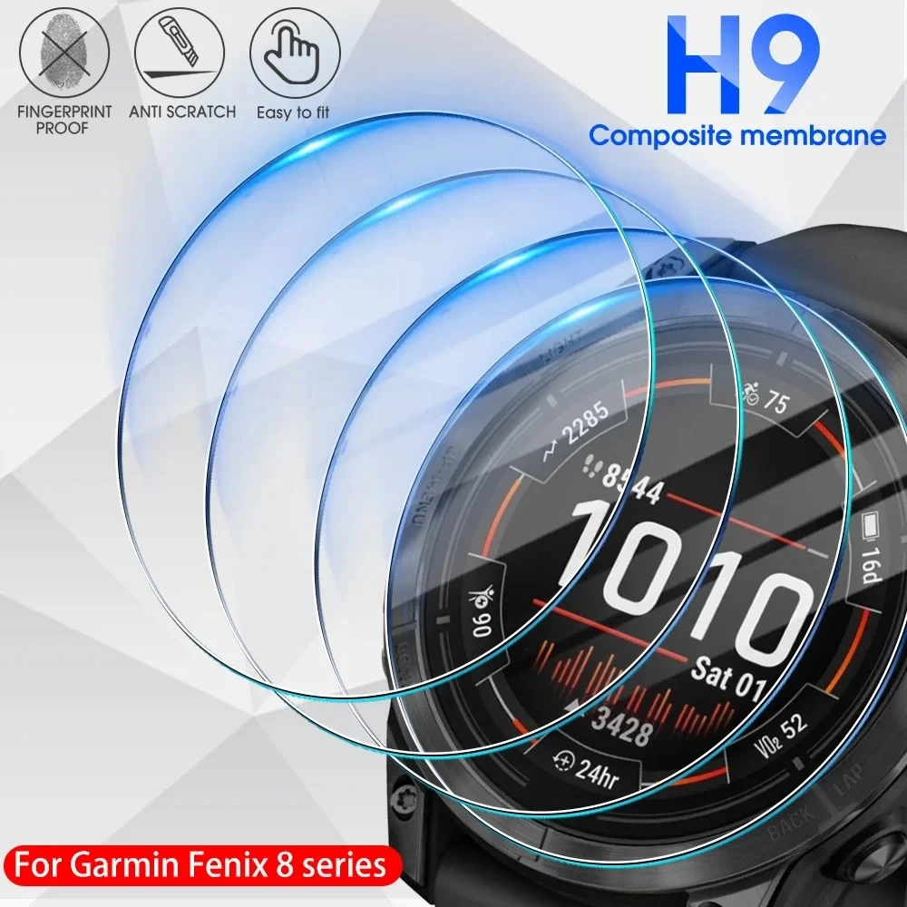 1/5pcs 9H HD Tempered Glass fo - огляд і ціна Smartwatch Screen Film
