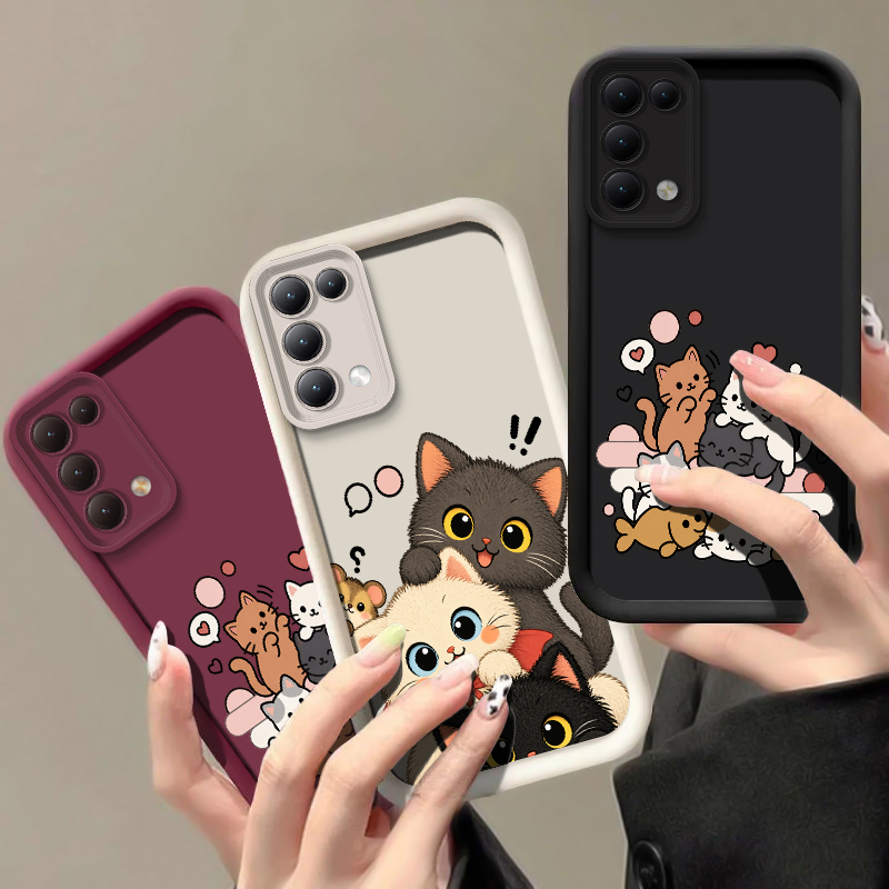 Stacking Cat Phone Case For OP - огляд і ціна Realme Note 50