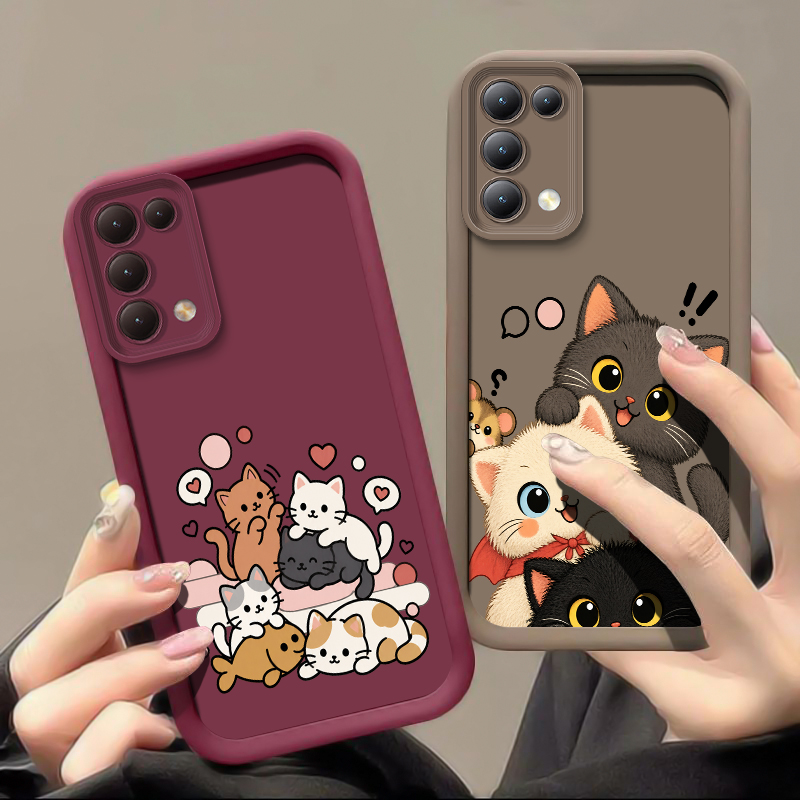 Stacking Cat Phone Case For OP - огляд і ціна Realme Note 50