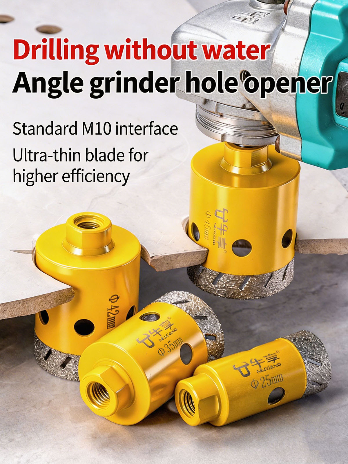 Diamond Drill Bit Angle Grinde - огляд і ціна Screen Protector Cutter